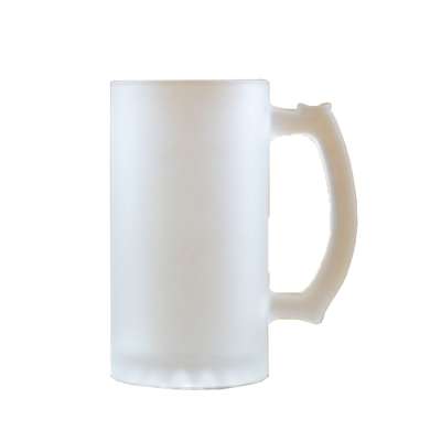 Blank sublimation 16oz glass beer mug custom made cups