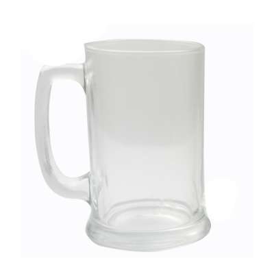 17oz Sublimation glass beer mug