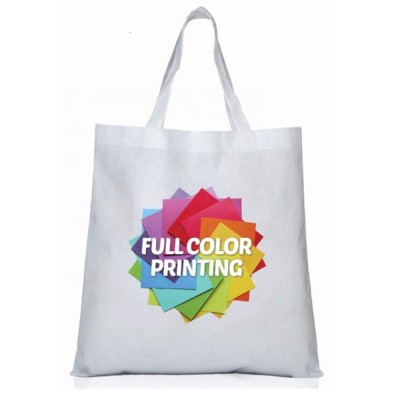 Hot Sale Cheap Sublimation Promotion Convention Bags for Shopping Custom Non-Woven Tote Bags with printing