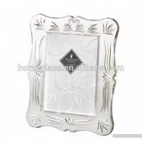 Crystal Wedding Wedding 5 x 7 Photo Frame,Gift garden , Picture Frame -Modern Glass Frames for Home.