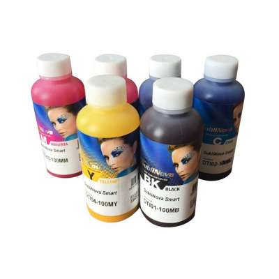 Cheap Digital Textile Printing Korea Heat Transfer 100ml Sublimation Ink Sublinova Dye Sublimation Ink