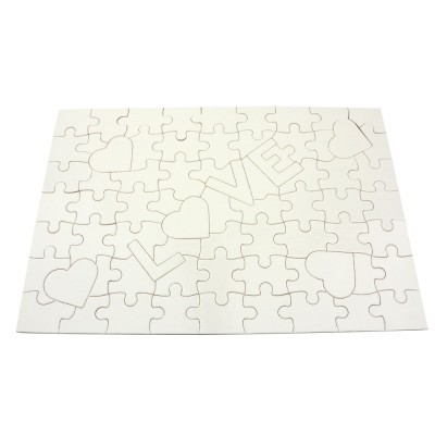 MIDA wholesale A4 sublimation jigsaw for printing custom sublimation blank puzzle